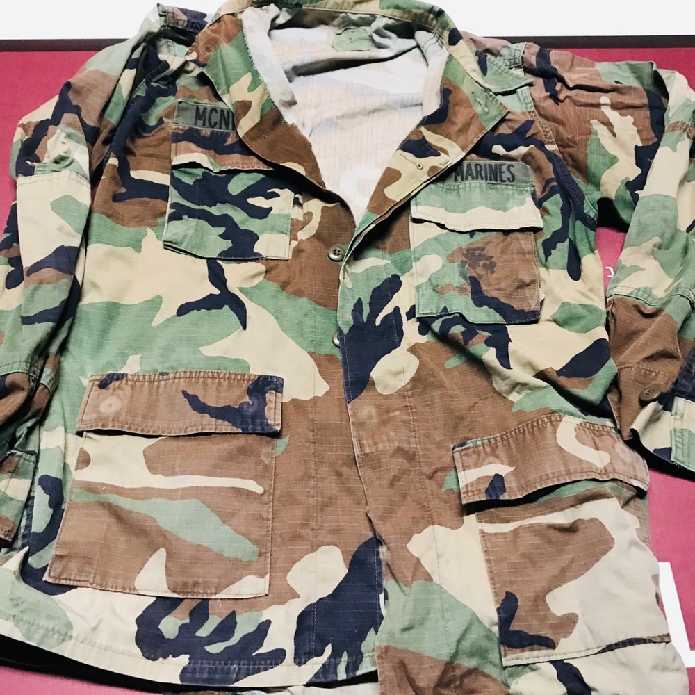 USMC issued wooldland blouse